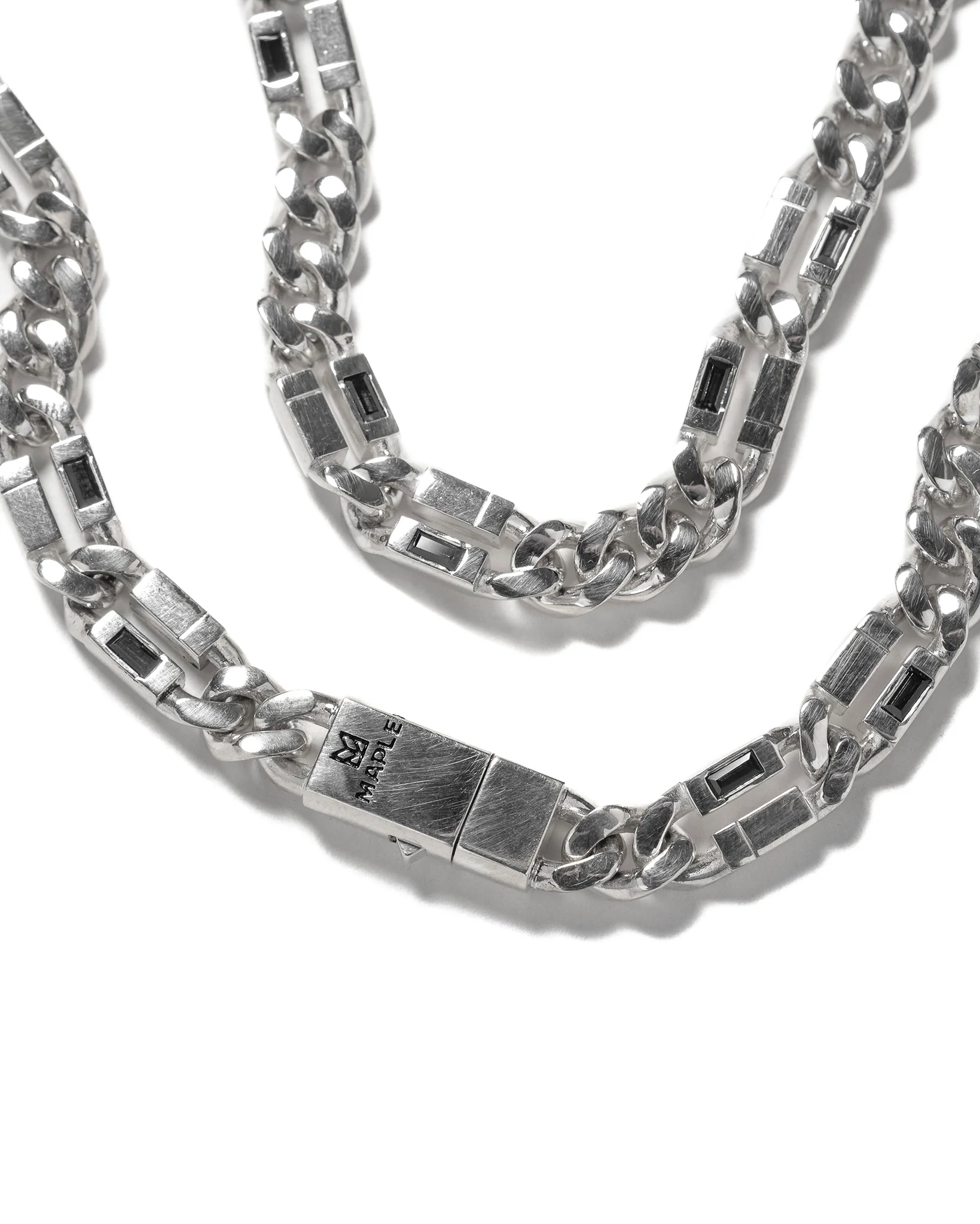 Paradiso Chain (Silver 925/Black Sapphire) - Image 3