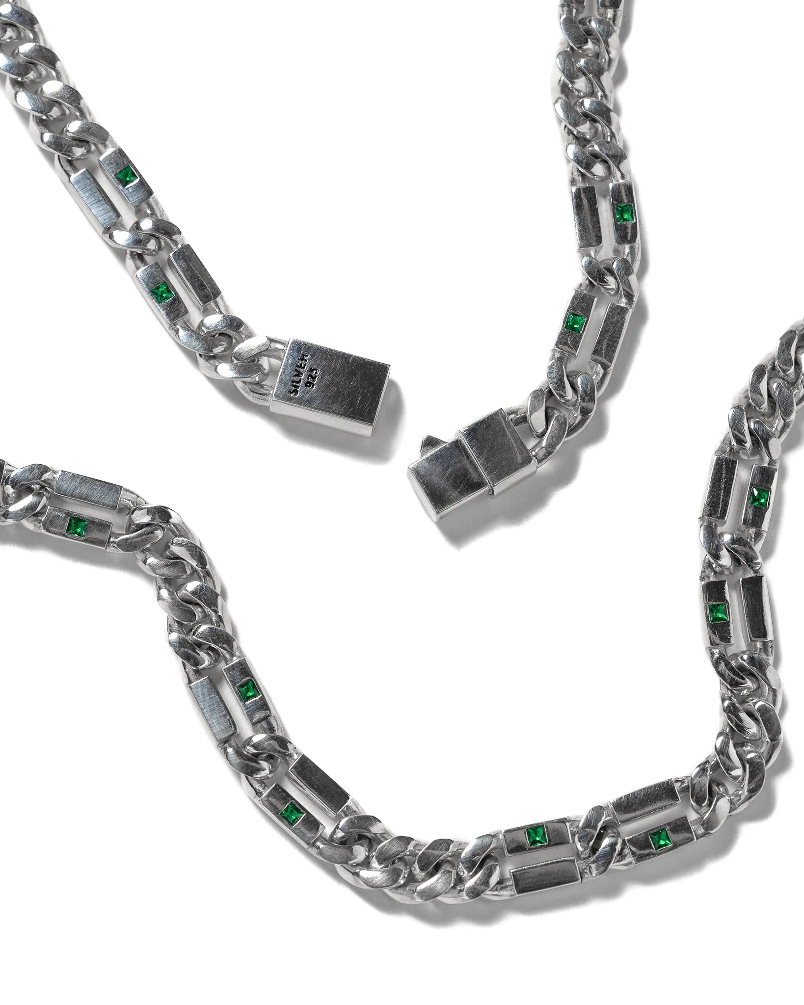 Paradiso Chain (Silver 925/Emerald) - Image 4