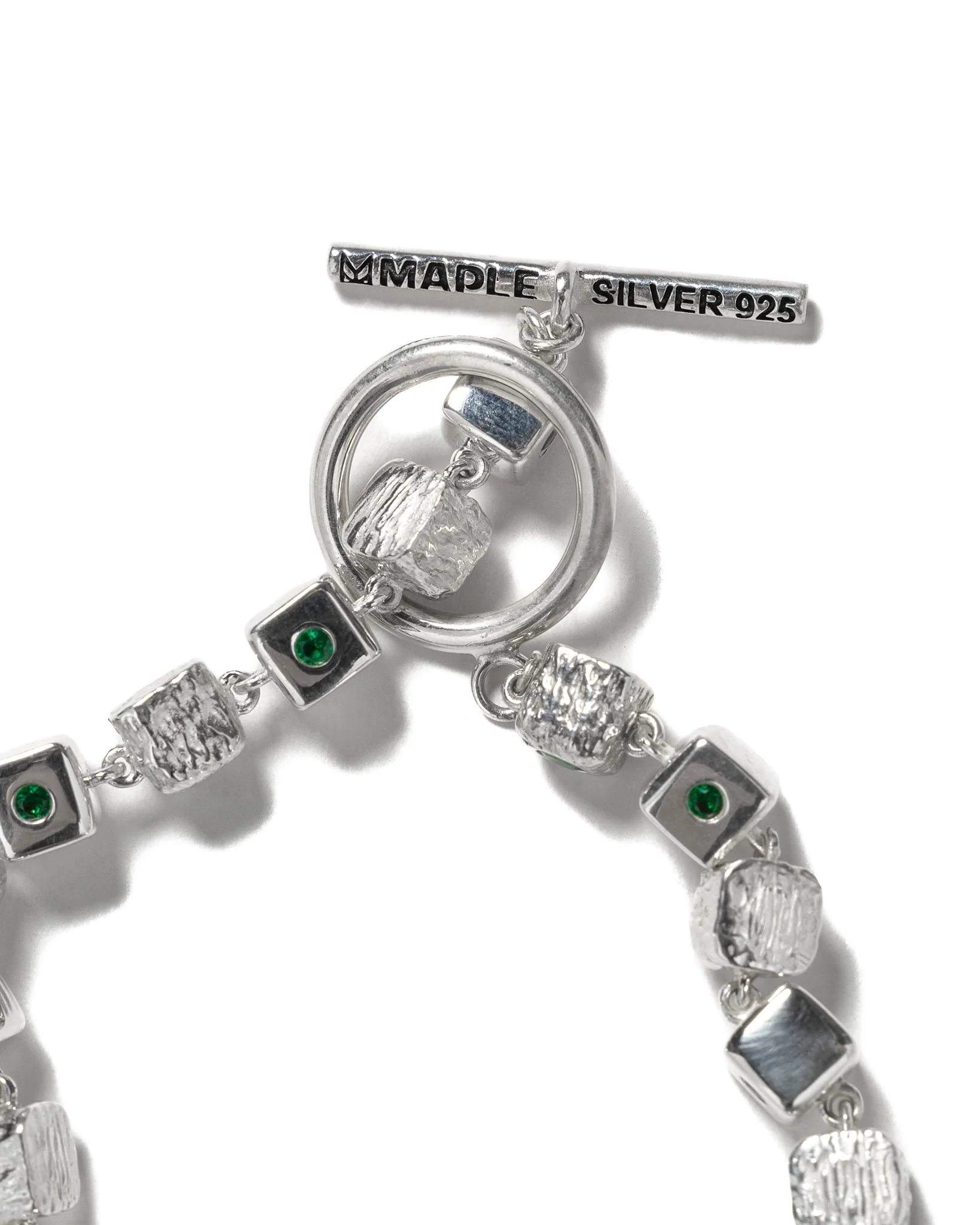 Romi's Bracelet (Silver 925/Emerald) - Image 3