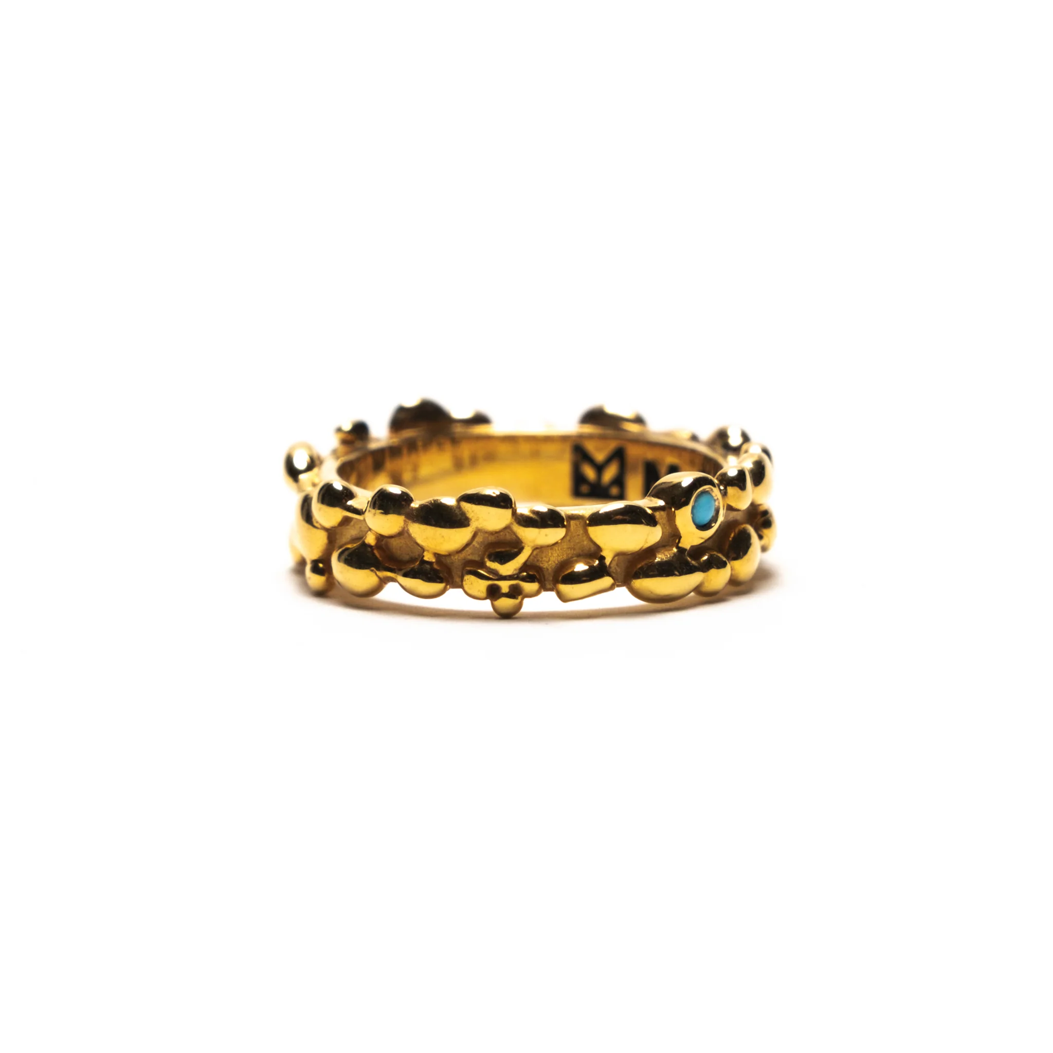 Tropique Ring (14K Gold/Turquoise) - Image 3