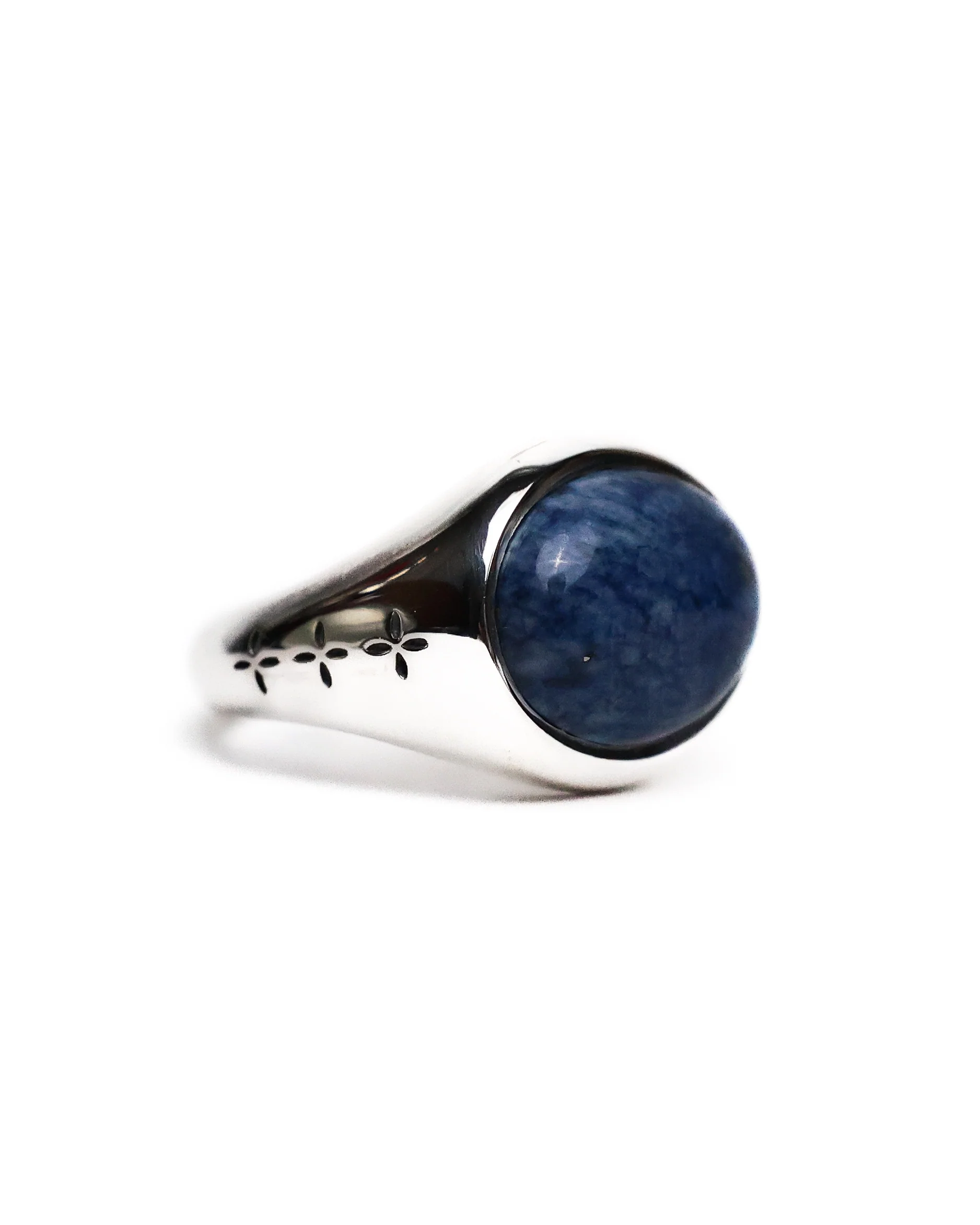 Tubby Ring (Silver 925/Lapis Lazuli) - Image 3