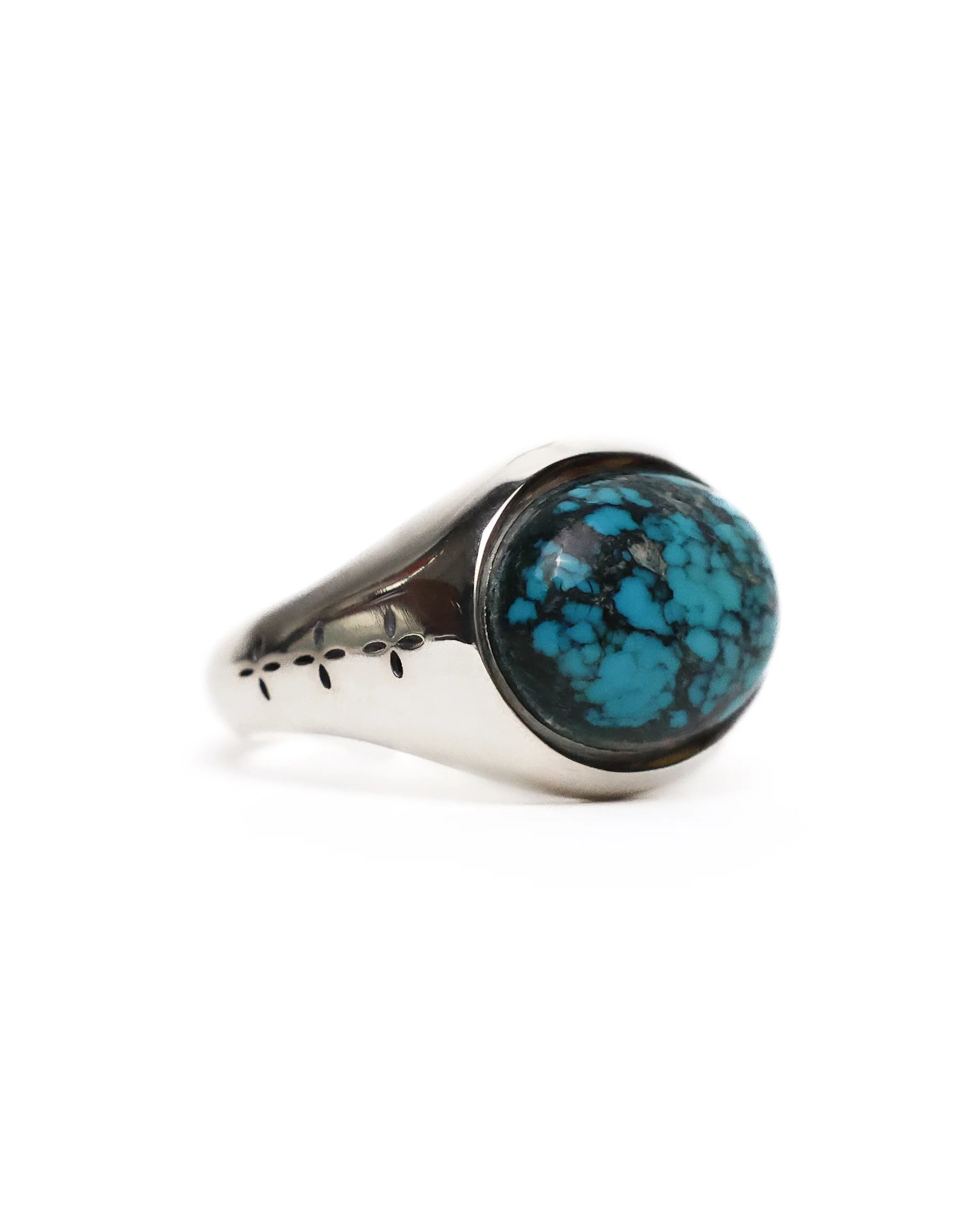Tubby Ring (Silver 925/Turquoise) - Image 3